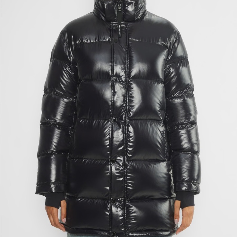 The Super Puff Mid - High Gloss Black